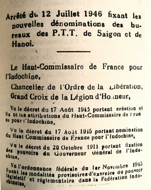 Saigon Ppal et Hanoi Ppal
